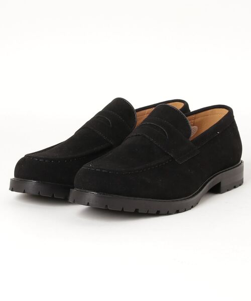 MEN'S MELROSE（メンズメルローズ）の「LABORER SHOES 331-1S LOAFER SMOOTH/031-1S LOAFER SUEDE（ローファー・メンズ・ブラック系その他/ベージュ/ブラック系その他2・4/3/2/1）」の2枚目の写真