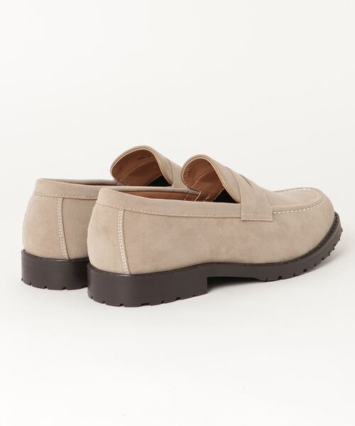 MEN'S MELROSE（メンズメルローズ）の「LABORER SHOES 331-1S LOAFER SMOOTH/031-1S LOAFER SUEDE（ローファー・メンズ・ブラック系その他/ベージュ/ブラック系その他2・4/3/2/1）」の4枚目の写真