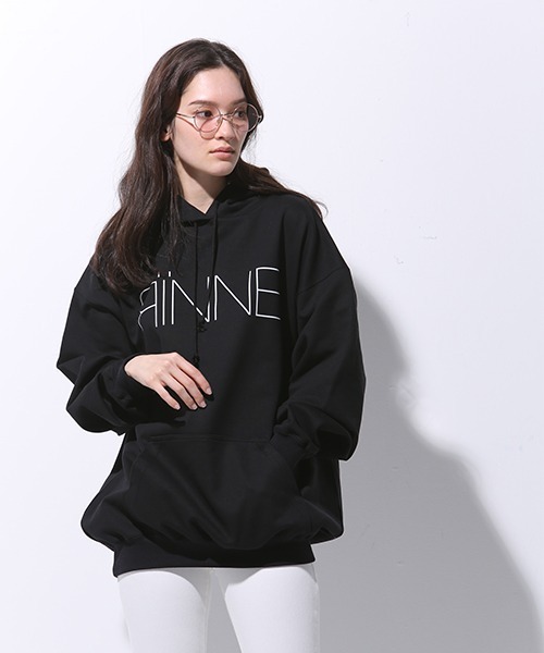 GDC（ジーディーシー）の「RINNE HOODIE（パーカー・メンズ・ホワイト/ブラック・FREE）」の2枚目の写真