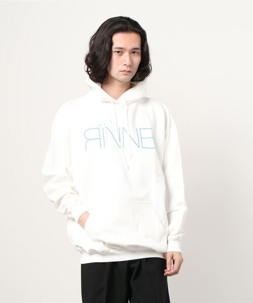 GDC（ジーディーシー）の「RINNE HOODIE（パーカー・メンズ・ホワイト/ブラック・FREE）」の3枚目の写真
