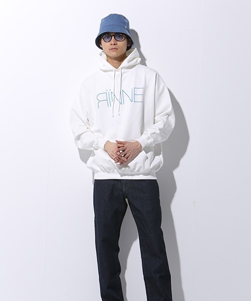 GDC（ジーディーシー）の「RINNE HOODIE（パーカー・メンズ・ホワイト/ブラック・FREE）」の8枚目の写真