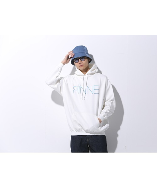 GDC（ジーディーシー）の「RINNE HOODIE（パーカー・メンズ・ホワイト/ブラック・FREE）」の9枚目の写真