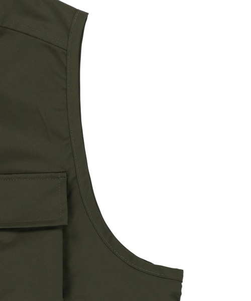 SPINNS（スピンズ）の「フィッシングベスト（ベスト・メンズ・ブラック/カーキ・M/L/XL）」の8枚目の写真