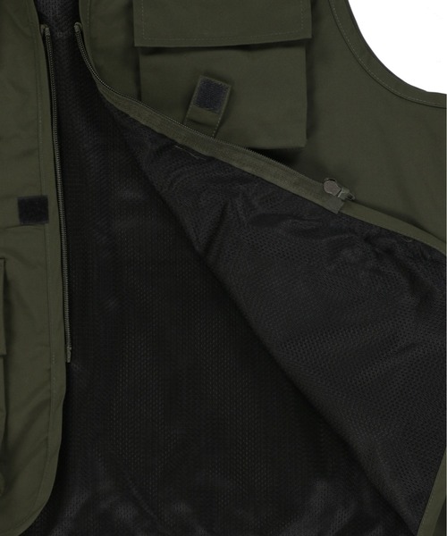 SPINNS（スピンズ）の「フィッシングベスト（ベスト・メンズ・ブラック/カーキ・M/L/XL）」の10枚目の写真