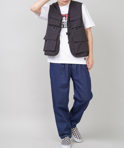 SPINNS（スピンズ）の「フィッシングベスト（ベスト・メンズ・ブラック/カーキ・M/L/XL）」の14枚目の写真