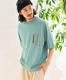 URBAN RESEARCH Sonny Label | URTECH抗菌ファスナーポケットTシャツ(Tシャツ/カットソー)