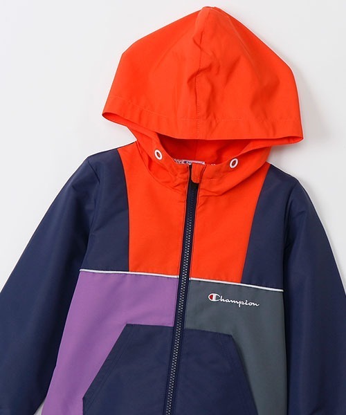Champion(チャンピオン)の「【Champion/チャンピオン】キッズ キャンパス ジップフーデッドジャケット(その他アウター・キッズ・ネイビー/チャコール/パープル・110/100/130/120/140)」の6枚目の写真