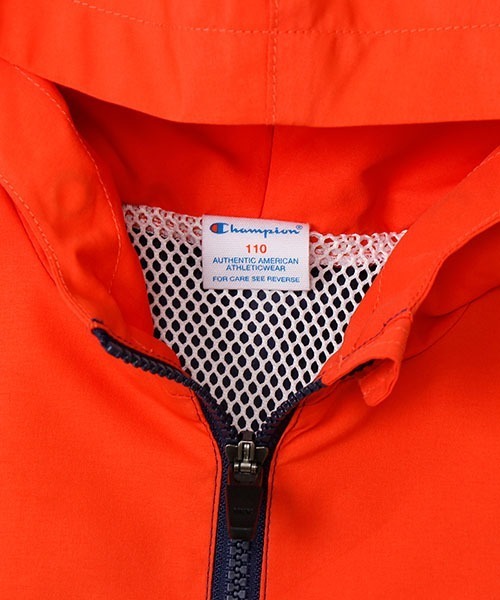 Champion(チャンピオン)の「【Champion/チャンピオン】キッズ キャンパス ジップフーデッドジャケット(その他アウター・キッズ・ネイビー/チャコール/パープル・110/100/130/120/140)」の7枚目の写真