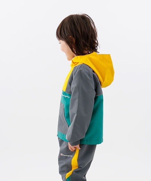 Champion(チャンピオン)の「【Champion/チャンピオン】キッズ キャンパス ジップフーデッドジャケット(その他アウター・キッズ・ネイビー/チャコール/パープル・110/100/130/120/140)」の11枚目の写真