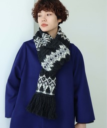 【cardo fabrica】ケーブルニットセーター cardo fabrica（カルドファブリカ）の「ケーブル×編み込み柄ハンド