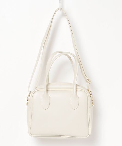 folka（フォルカ）の「スクエアボストン / ミニショルダー / ２way / ハンドバッグ【Maison Select メゾンセレクト CAWAII BAG selction カワイイ バッグ セレクション 】（ハンドバッグ・レディース・ブラック/ブラウン/アイボリー・ONE SIZE）」の8枚目の写真