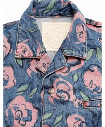 Little sunny bite（リトルサニーバイト）の「ogura akane x little sunny bite Floral print denim jacket（デニムジャケット）」