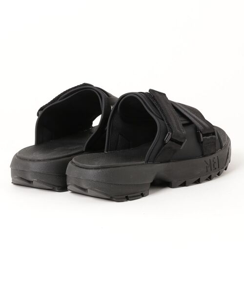 MEI（メイ）の「∴【 MEI / メイ 】Recycled nylonsandal ナイロンサンダル スポーツサンダル メンズサイズ　21SS（サンダル・メンズ・ブラック/オリーブドラブ・S/M/L）」の3枚目の写真