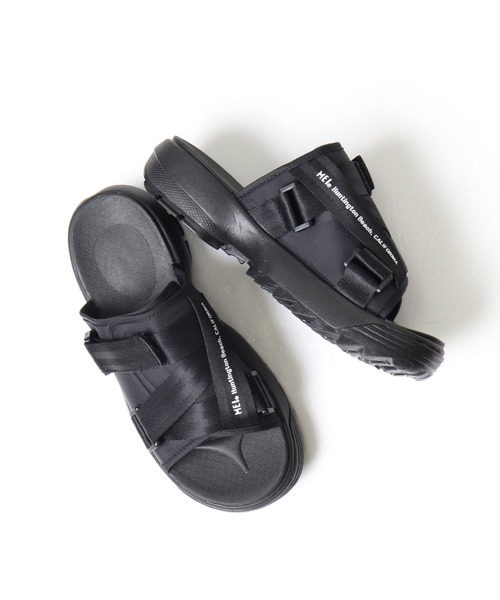 MEI（メイ）の「∴【 MEI / メイ 】Recycled nylonsandal ナイロンサンダル スポーツサンダル メンズサイズ　21SS（サンダル・メンズ・ブラック/オリーブドラブ・S/M/L）」の6枚目の写真