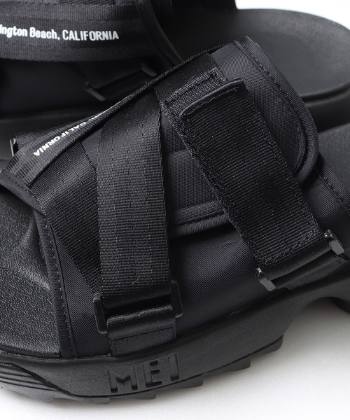 MEI（メイ）の「∴【 MEI / メイ 】Recycled nylonsandal ナイロンサンダル スポーツサンダル メンズサイズ　21SS（サンダル・メンズ・ブラック/オリーブドラブ・S/M/L）」の8枚目の写真