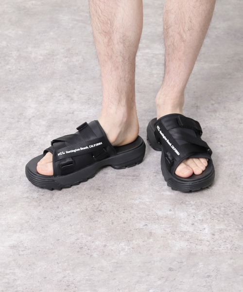 MEI（メイ）の「∴【 MEI / メイ 】Recycled nylonsandal ナイロンサンダル スポーツサンダル メンズサイズ　21SS（サンダル・メンズ・ブラック/オリーブドラブ・S/M/L）」の13枚目の写真