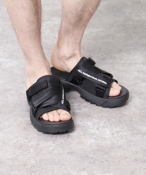 MEI（メイ）の「∴【 MEI / メイ 】Recycled nylonsandal ナイロンサンダル スポーツサンダル メンズサイズ　21SS（サンダル・メンズ・ブラック/オリーブドラブ・S/M/L）」の14枚目の写真