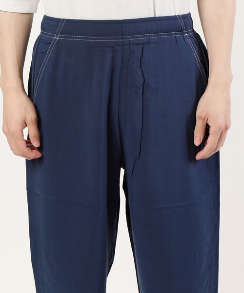 TopIsm（トップイズム）の「接触冷感 レーヨン総柄無地ガウチョパンツ（その他パンツ・メンズ・B/ネイビー/E/ブラック/D/A/C/ベージュ・L/LL/M）」の20枚目の写真