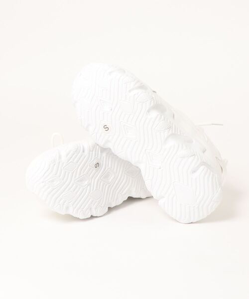 R&E(アールアンドイー)の「fashion ダッドスニーカー(スニーカー・レディース・ホワイト/ベージュ/ブラック・S/M/L/LL)」の4枚目の写真