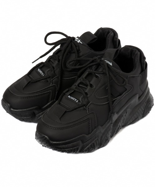 R&E(アールアンドイー)の「fashion ダッドスニーカー(スニーカー・レディース・ホワイト/ベージュ/ブラック・S/M/L/LL)」の18枚目の写真