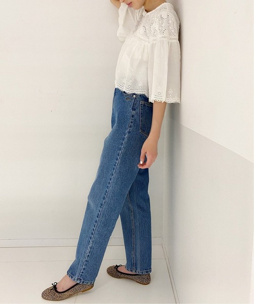 Charles Chaton(シャルルシャトン)の「コットンスカラップブラウス(シャツ/ブラウス・レディース・ホワイト・FREE)」の4枚目の写真