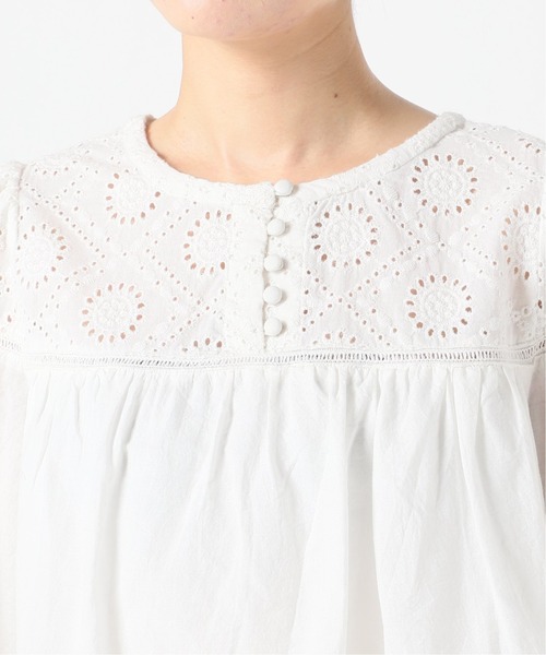 Charles Chaton(シャルルシャトン)の「コットンスカラップブラウス(シャツ/ブラウス・レディース・ホワイト・FREE)」の11枚目の写真