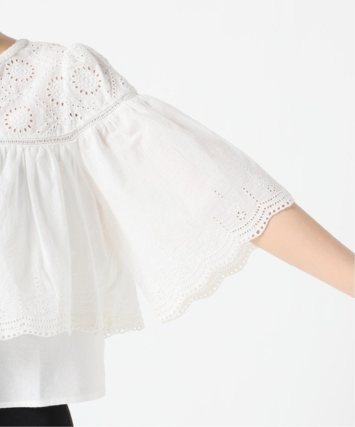 Charles Chaton(シャルルシャトン)の「コットンスカラップブラウス(シャツ/ブラウス・レディース・ホワイト・FREE)」の12枚目の写真