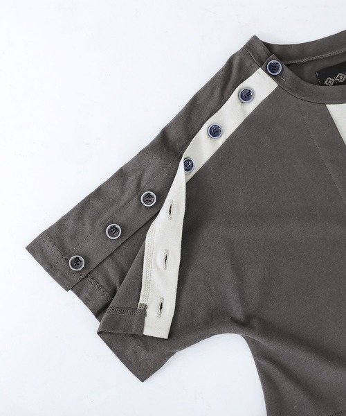 osharewalker（オシャレウォーカー）の「【廃盤】『配色×変形アシメワンピース』（ワンピース・レディース・ミックスグレー・FREE）」の19枚目の写真