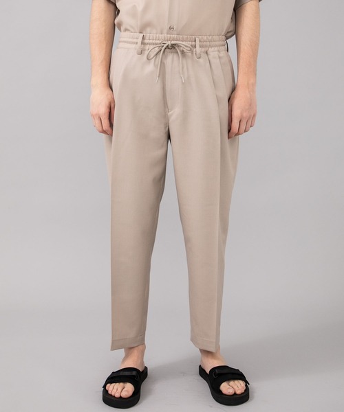 markaware(マーカウェア)の「【marka/MARKAWARE】EX.TAPERED FIT EASY TROUSERS(スラックス・メンズ・ベージュ/グレー/ブルー・1/2/3)」の10枚目の写真