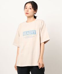 Samansa Mos2 | ピグメント加工ロゴプリントTシャツ(Tシャツ/カットソー)