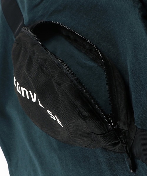 CONVERSE（コンバース）の「【CONVERSE/コンバース】ボディバッグ付き半袖Tシャツ（Tシャツ/カットソー・キッズ・グリーン/キャメル・100cm/110cm/120cm/130cm/140cm）」の20枚目の写真