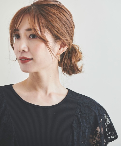 Anuenue（アヌエヌエ）の「レースノースリーブトップス（Tシャツ/カットソー・レディース・ホワイト/ブラック/ネイビー・M/L）」の18枚目の写真