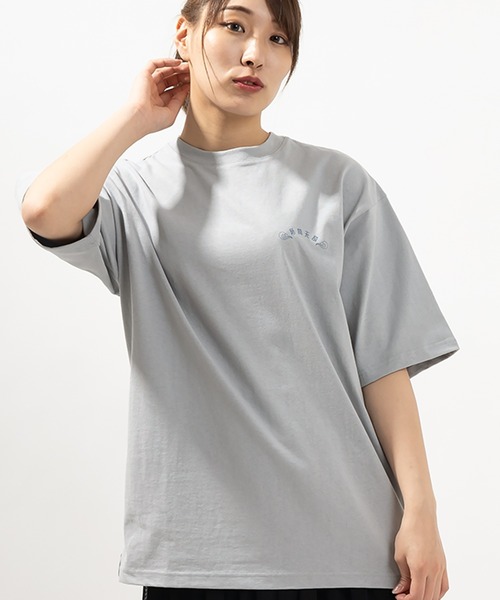 SlashDate（スラッシュデイト）の「チャイニーズ・中華テイストバックプリント半袖Tシャツ（Tシャツ/カットソー・メンズ・チャコールグレー/ライトグリーン/ホワイト/ライトブルー・XL/M/L）」の17枚目の写真