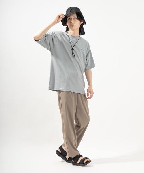 SlashDate（スラッシュデイト）の「チャイニーズ・中華テイストバックプリント半袖Tシャツ（Tシャツ/カットソー・メンズ・チャコールグレー/ライトグリーン/ホワイト/ライトブルー・XL/M/L）」の20枚目の写真