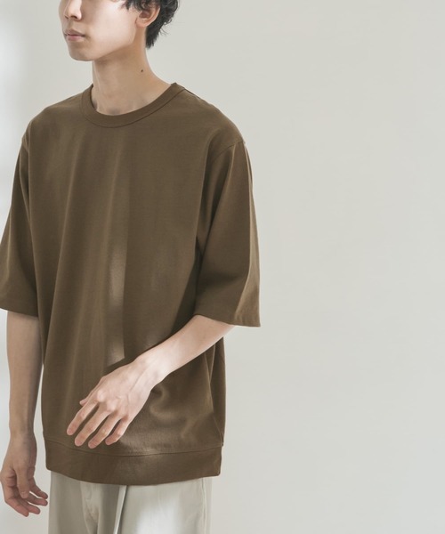 FORK&SPOON（フォークアンドスプーン）の「FORK&SPOON　天竺プレーティングTシャツ（Tシャツ/カットソー・メンズ・モカ/ライトグレー/グリーン系その他・LARGE/MEDIUM）」の18枚目の写真