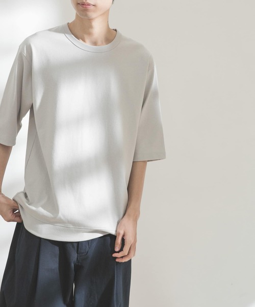 FORK&SPOON（フォークアンドスプーン）の「FORK&SPOON　天竺プレーティングTシャツ（Tシャツ/カットソー・メンズ・モカ/ライトグレー/グリーン系その他・LARGE/MEDIUM）」の20枚目の写真