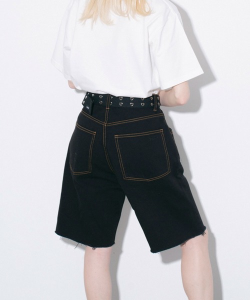 X-girl（エックスガール）の「HEART EYELET BELT（ベルト・レディース・ライトパープル/ブラック/グリーン/ブラウン・ONE SIZE）」の7枚目の写真