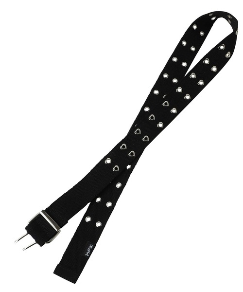 X-girl（エックスガール）の「HEART EYELET BELT（ベルト・レディース・ライトパープル/ブラック/グリーン/ブラウン・ONE SIZE）」の10枚目の写真