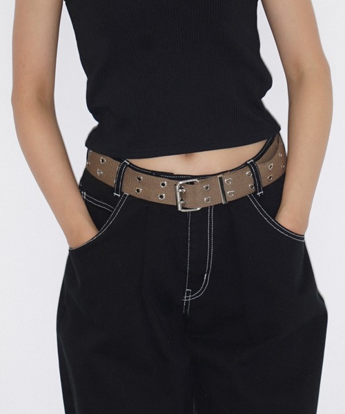 X-girl（エックスガール）の「HEART EYELET BELT（ベルト）」 - WEAR