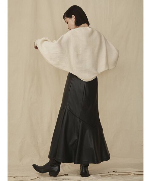 COTORICA（コトリカ）の「ニットボレロ×フレンチスリーブニット（ニット/セーター・レディース・ブラック/オフホワイト/オリーブ・FREE）」の14枚目の写真