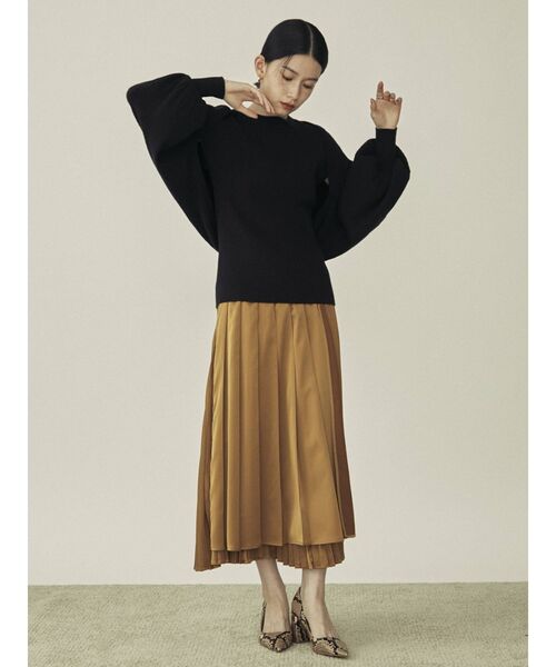 COTORICA（コトリカ）の「ニットボレロ×フレンチスリーブニット（ニット/セーター・レディース・ブラック/オフホワイト/オリーブ・FREE）」の20枚目の写真