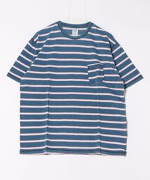 【HOUSTON】INDIGO POCKET Tシャツ