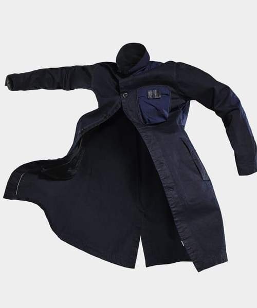 G-STAR（ジースター）の「E NPP DENIM TRENCH/デニムトレンチコート（トレンチコート・メンズ・ダークインディゴブルー・SMALL/MEDIUM/X-SMALL）」の12枚目の写真