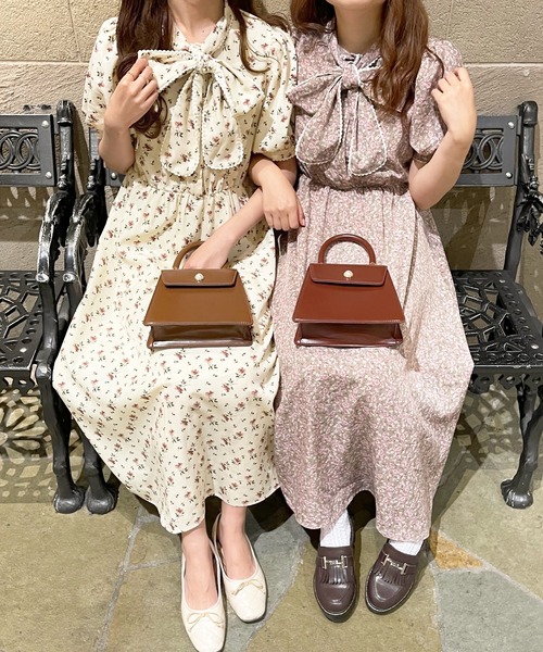 セール】ピコレースボウタイワンピ【ZOZOTOWN限定アイテム