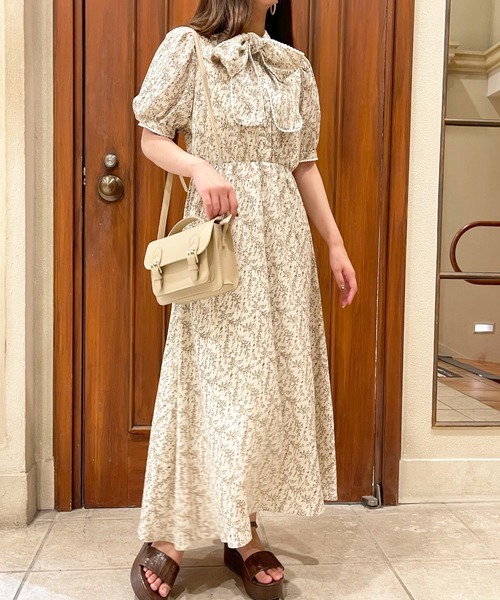 セール】ピコレースボウタイワンピ【ZOZOTOWN限定アイテム