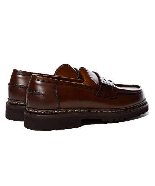 Berwick1707（バーウィック）の「Berwick バーウィック コイン ローファー 5293 ヴィブラム ソール（ローファー・メンズ・ダークブラウン・6/8/8.5/6.5/7/7.5/5.5/9/5）」の3枚目の写真