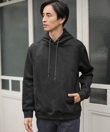 UNION STATION | 【ストレッチ】スウェードプルオーバーパーカー(パーカー)