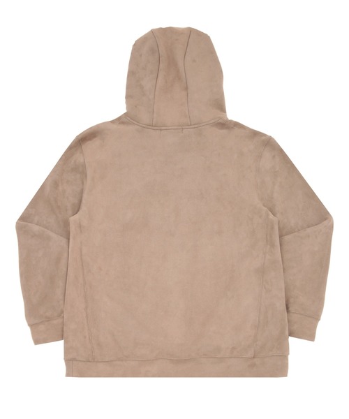 UNION STATION(ユニオンステーション)の「【ストレッチ】スウェードプルオーバーパーカー(パーカー・メンズ・ベージュ/オフホワイト/ブルー/ブラック・LL/S/M/L)」の8枚目の写真