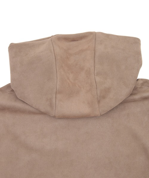 UNION STATION(ユニオンステーション)の「【ストレッチ】スウェードプルオーバーパーカー(パーカー・メンズ・ベージュ/オフホワイト/ブルー/ブラック・LL/S/M/L)」の13枚目の写真