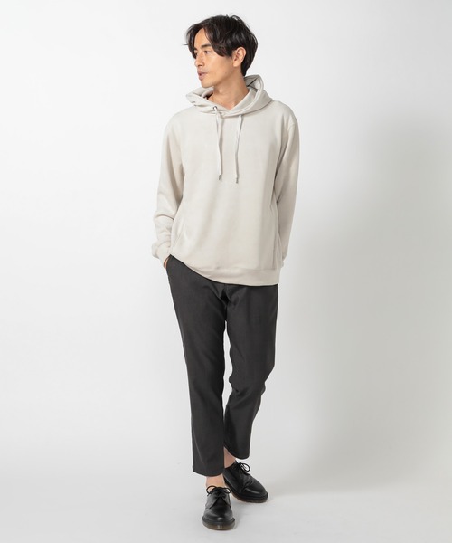 UNION STATION(ユニオンステーション)の「【ストレッチ】スウェードプルオーバーパーカー(パーカー・メンズ・ベージュ/オフホワイト/ブルー/ブラック・LL/S/M/L)」の14枚目の写真